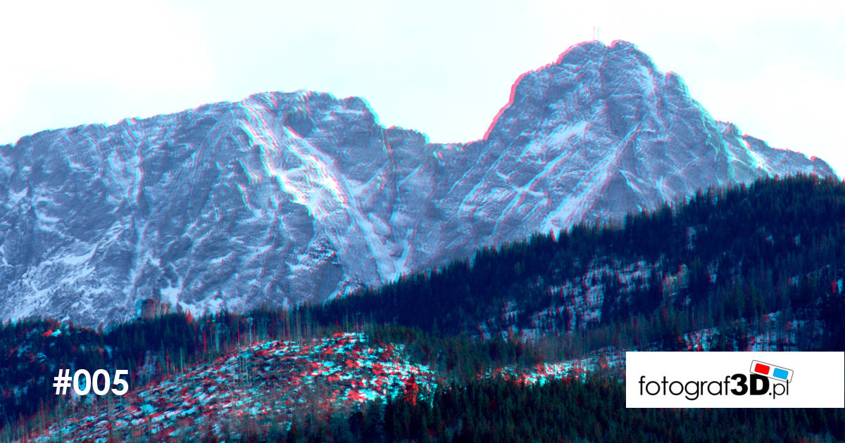 fotograf3D - giewont 3D