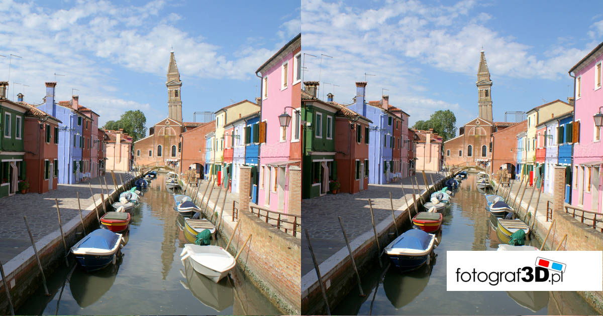 Fotograf3d.pl Włochy Burano