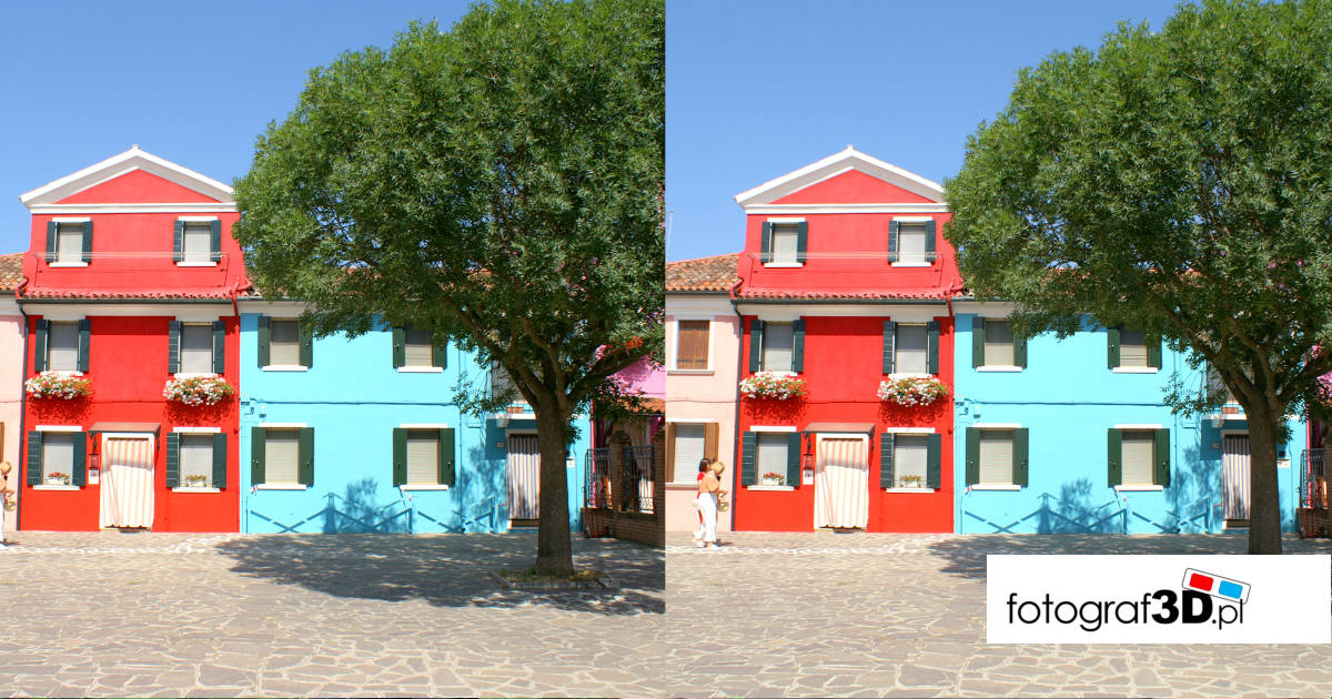 Fotograf3D Włochy Burano